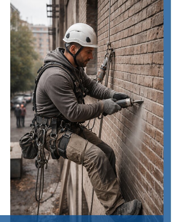 Расшивка кирпичных швов в Алексине от 659 р. | ВЫСОТНИК-Лкс