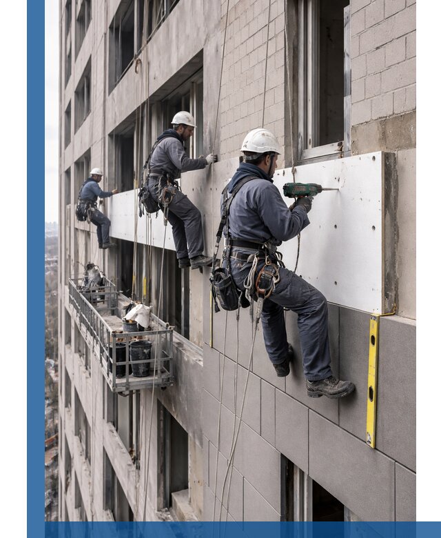 Монтаж фасадных термопанелей высокого качества в Алексине