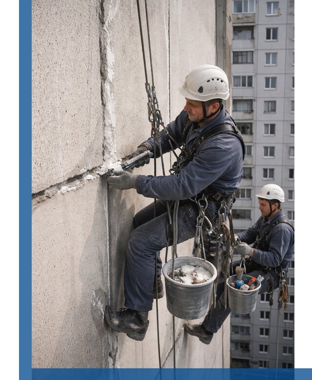 Утепление межпанельных швов в Алексине профессионально и надежно