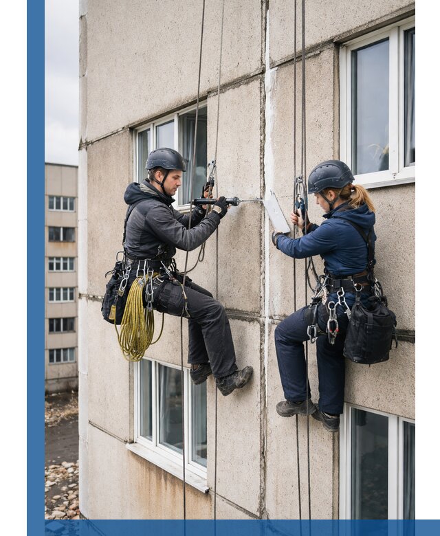 Герметизация межпанельных швов тёплым швом в Алексине