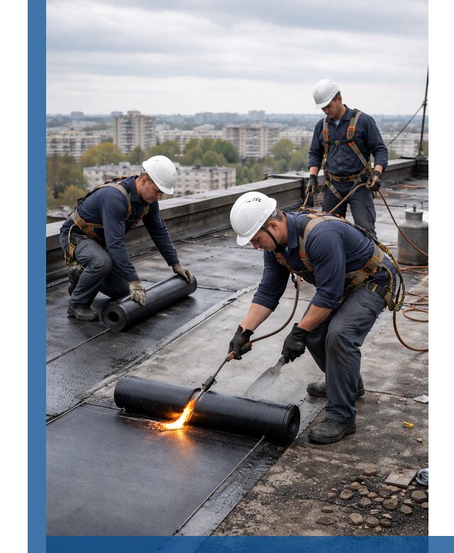 Ремонт наплавляемой кровли в Алексине качественно и надежно