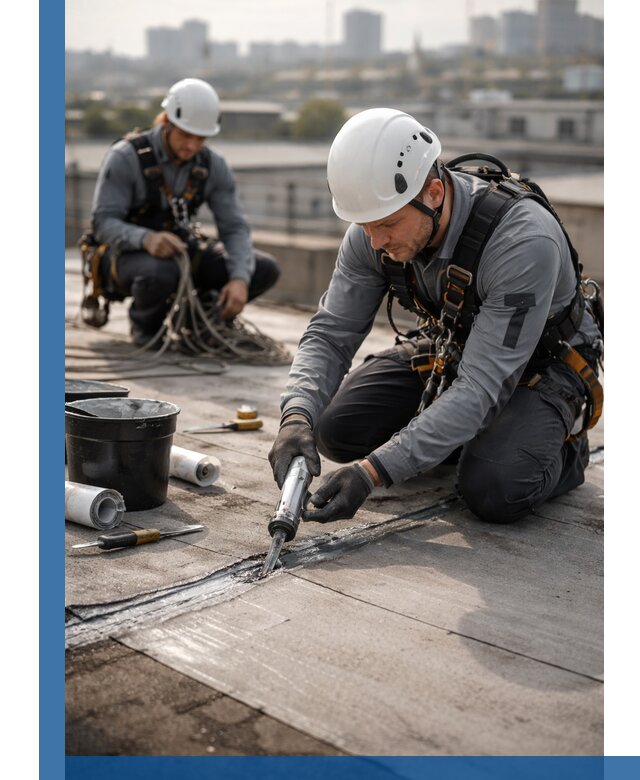 Аварийное и капитальное устранение протечек кровли в Алексине