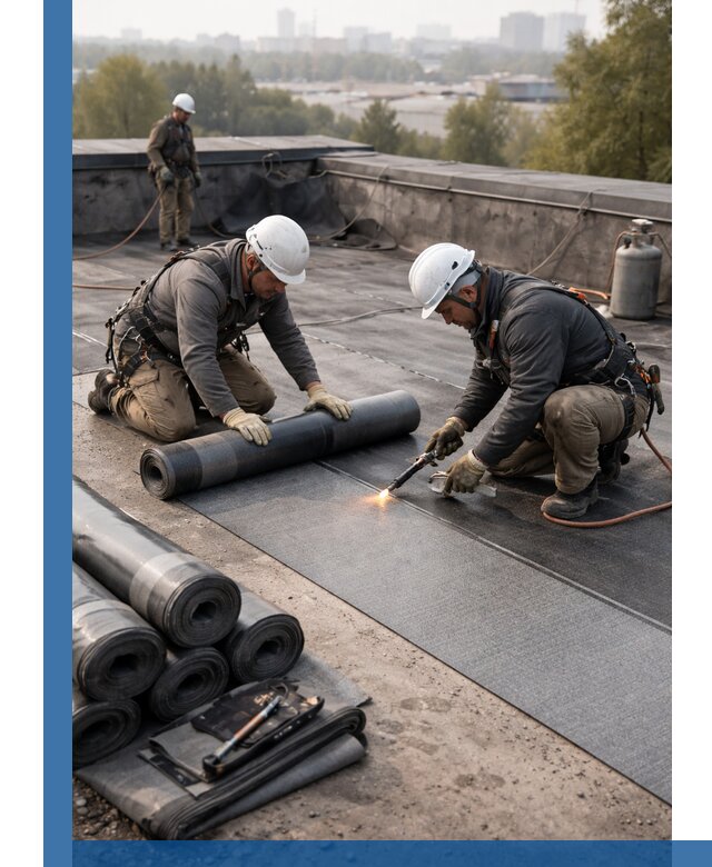 Монтаж мягкой кровли в Алексине профессионально и надежно
