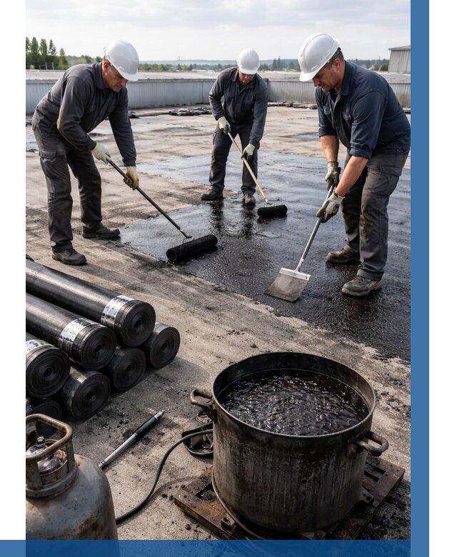 Гидроизоляция кровли мастикой в Алексине от 659 р. | ВЫСОТНИК-Лкс