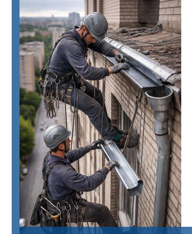 Ремонт водосточных желобов в Алексине, быстро и качественно