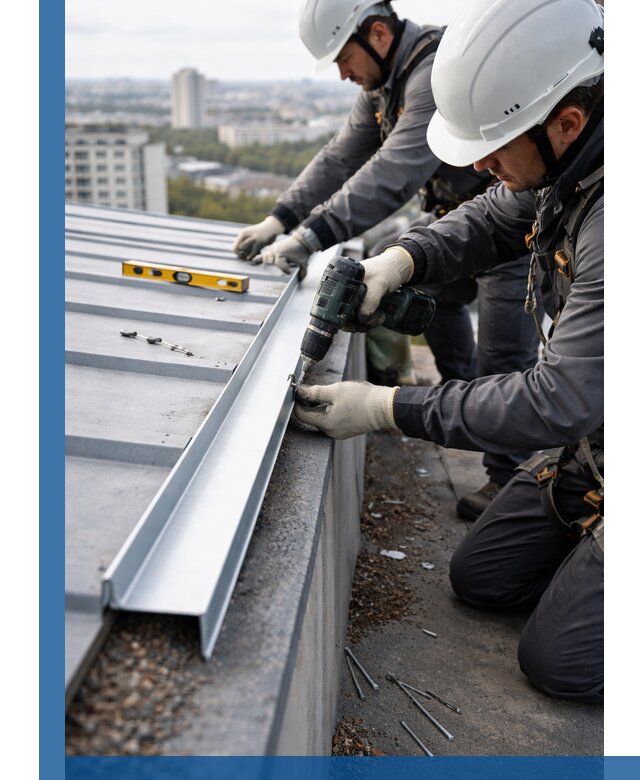 Монтаж капельника на кровле в Алексине с гарантией качества