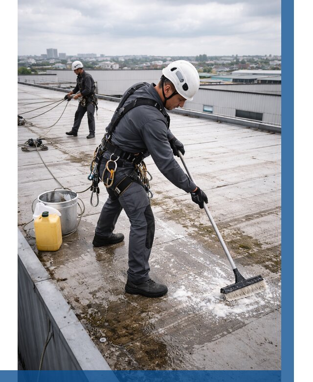 Очистка крыши по графику в Алексине от 8241 р. | ВЫСОТНИК-Лкс