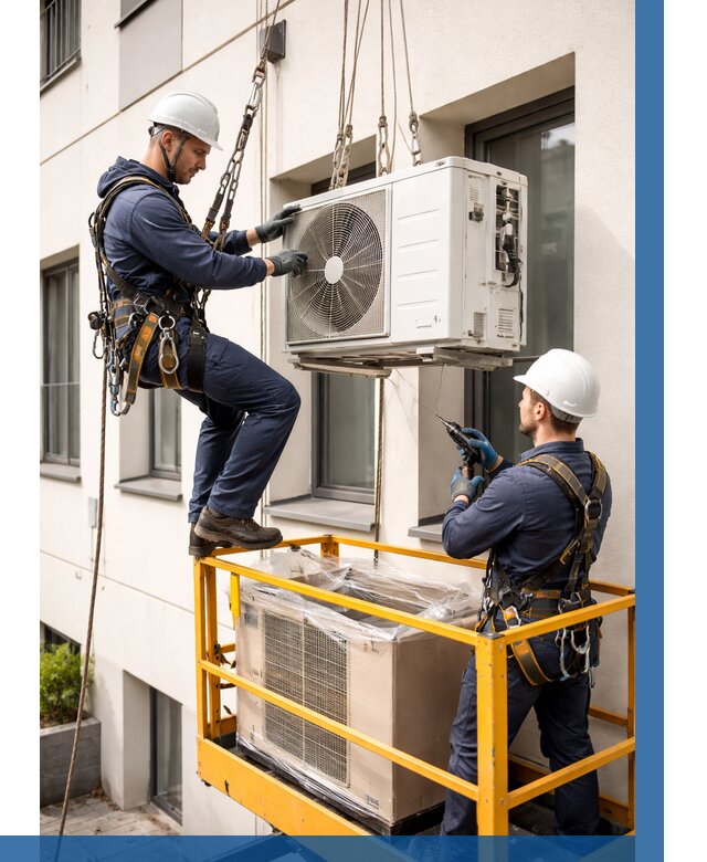 Демонтаж внешнего блока кондиционера в Алексине от 3846 р. | ВЫСОТНИК-Лкс