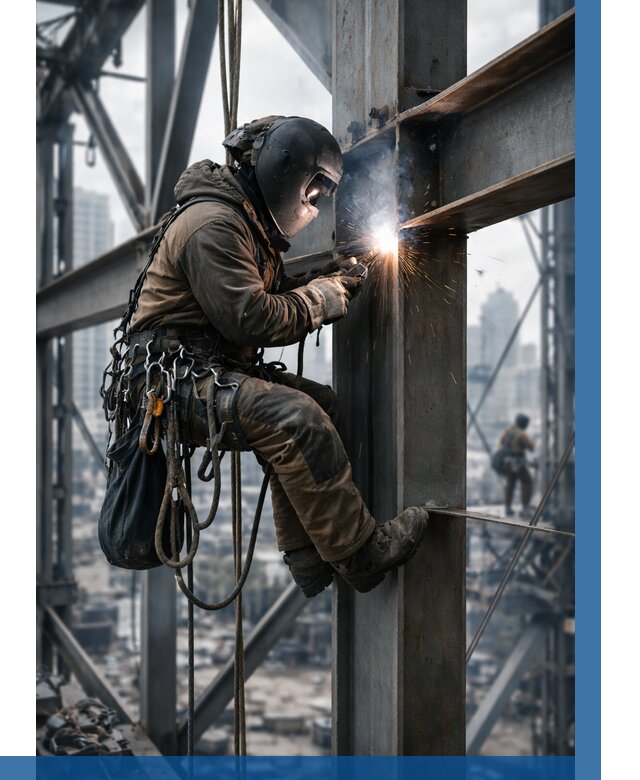 Высотные сварочные работы в Алексине от 3846 р. | ВЫСОТНИК-Лкс