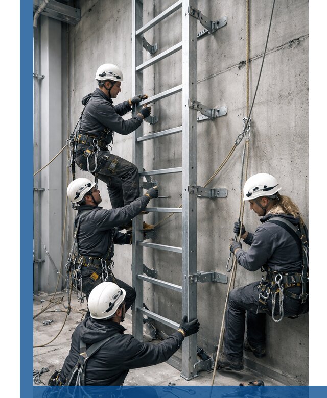 Монтаж металлических лестниц в Алексине под ключ со гарантией