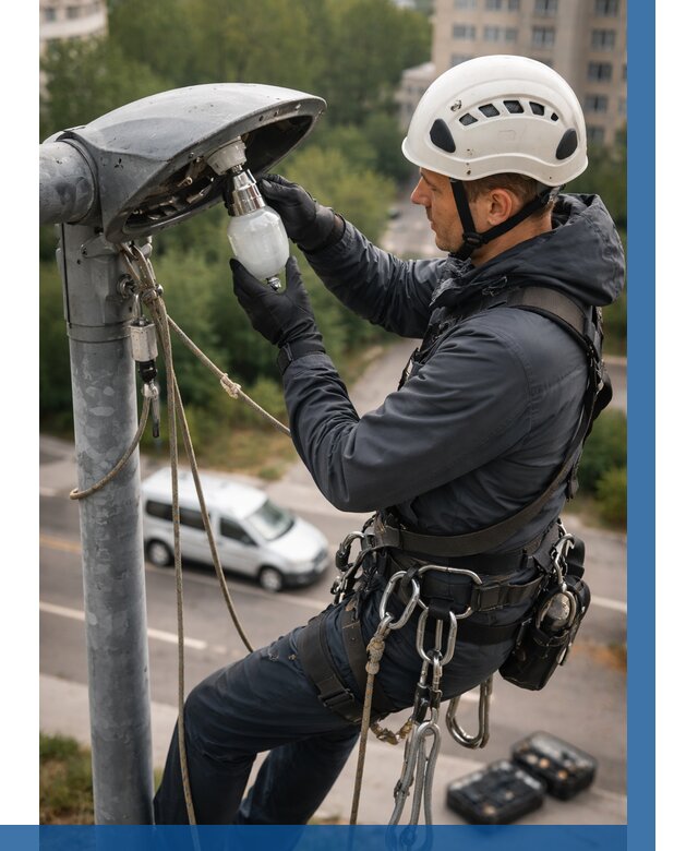 Замена ламп на высоте в Алексине от 2747 р. | ВЫСОТНИК-Лкс