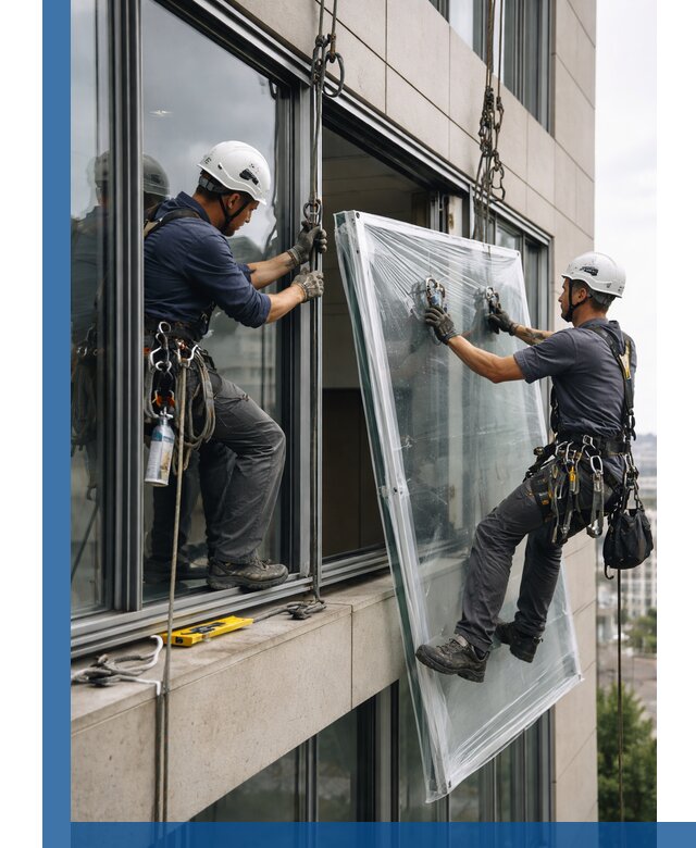 Профессиональная замена стекла в витраже в Алексине с гарантией