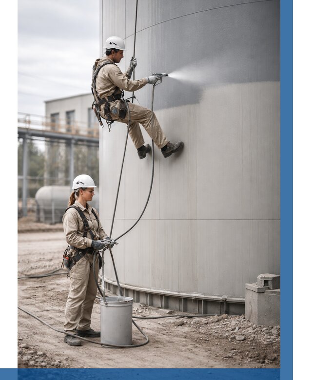 Покраска резервуаров в Алексине от 1319 р. | ВЫСОТНИК-Лкс — заказать