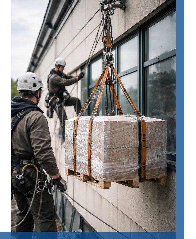 Подъем груза на высоту в Алексине от 3296 р. | ВЫСОТНИК-Лкс