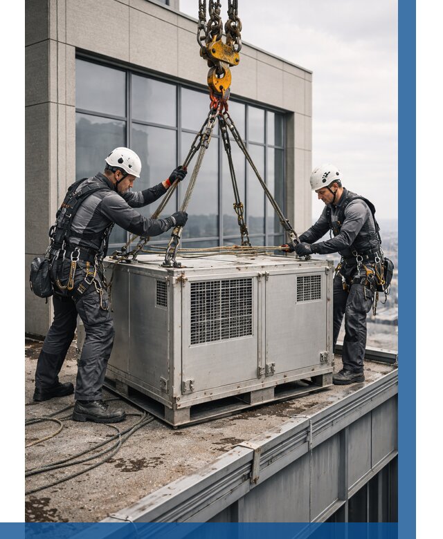 Такелажные работы на высоте в Алексине от 8790 р. | ВЫСОТНИК-Лкс