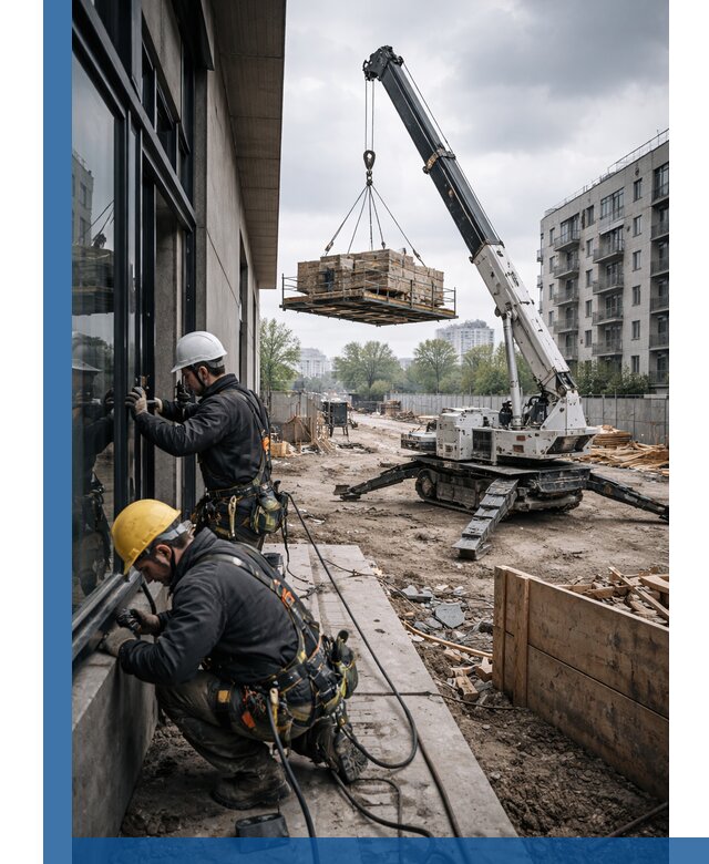 Аренда крана Пионер в Алексине для строительных работ