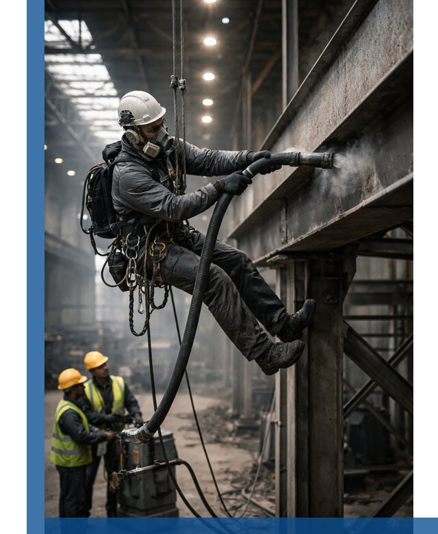 Обеспыливание конструкций в цехах промышленного производства в Алексине