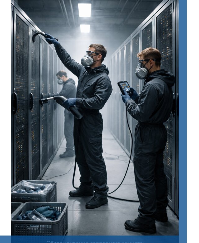 Обеспыливание серверной комнаты в Алексине от 4945 р. | ВЫСОТНИК-Лкс