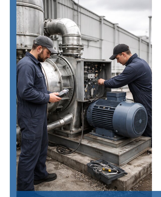 Техническое обслуживание промышленного оборудования в Алексине