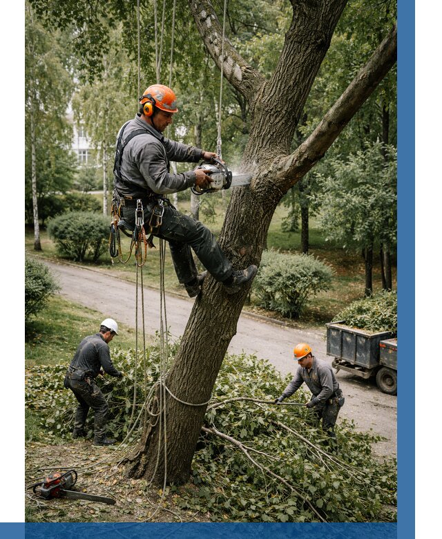 Кронирование деревьев в Алексине от 7142 р. | ВЫСОТНИК-Лкс