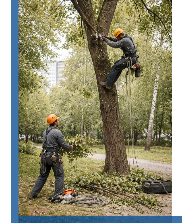 Санитарная обрезка деревьев в Алексине, профессионально и безопасно