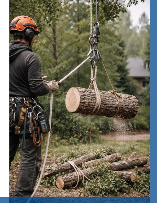 Валка деревьев частями в Алексине от 8241 р. | ВЫСОТНИК-Лкс