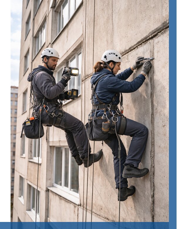 Обследование межпанельных швов в Алексине от 1978 р. | ВЫСОТНИК-Лкс