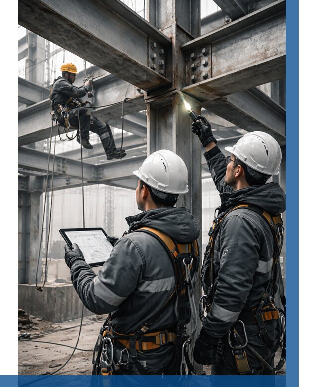 Обследование металлоконструкций в Алексине от 6043 р. | ВЫСОТНИК-Лкс